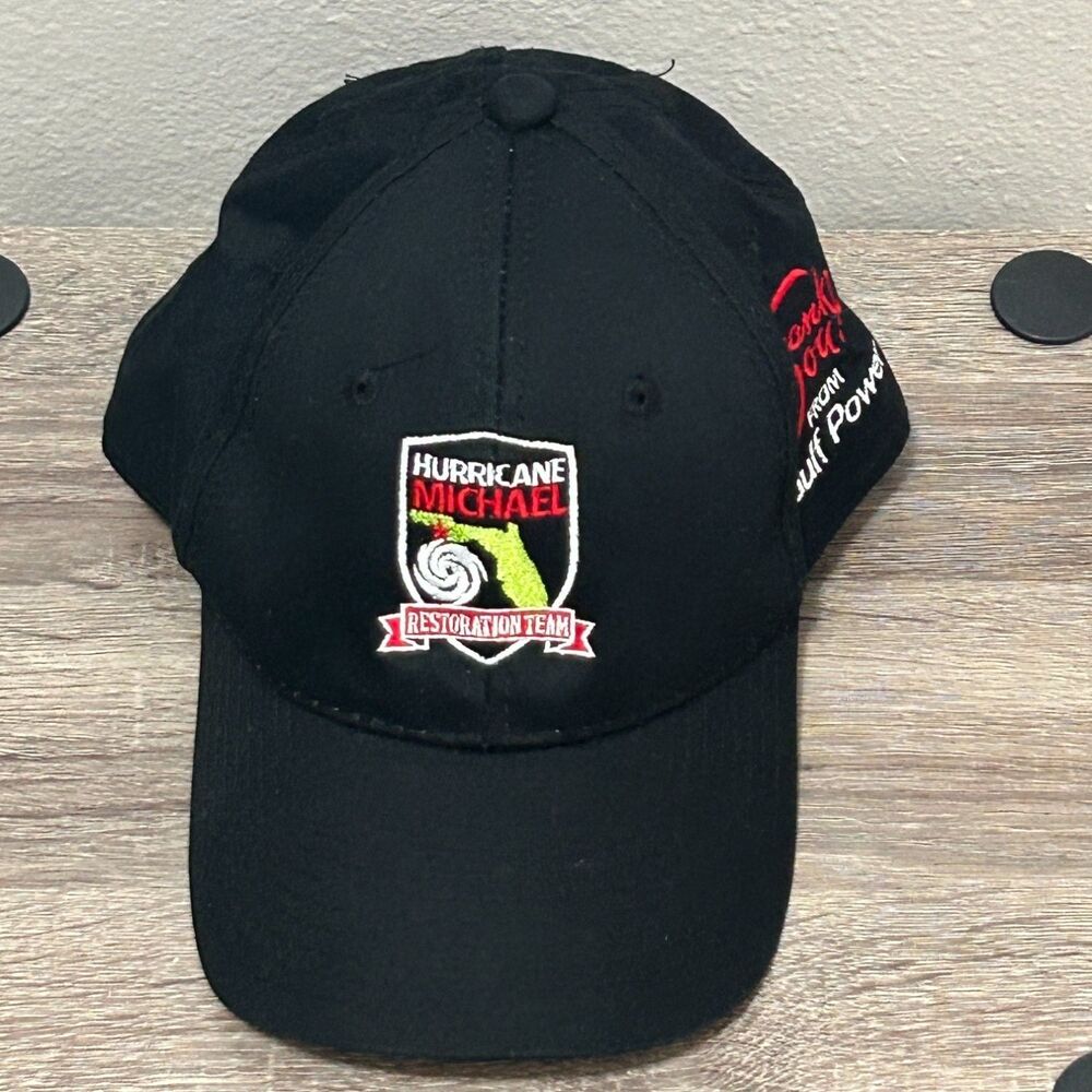 Gulf Power Hurricane Michael Restoration Team Men's Hat One Size Black